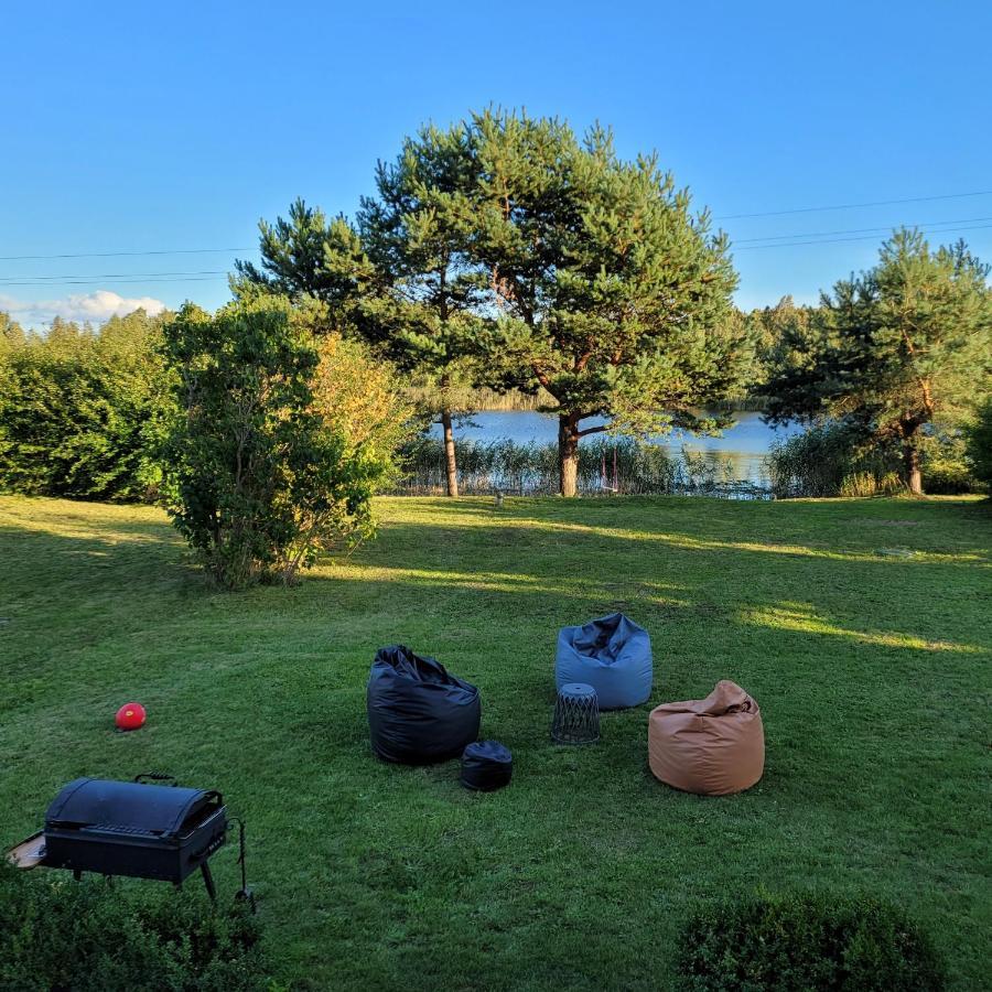 Vila Smiltyne Ant Ezero Kranto Kuodziai Exterior foto